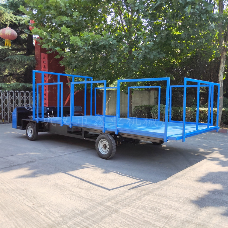 新款加長(zhǎng)加寬電動(dòng)四輪平板車(chē)