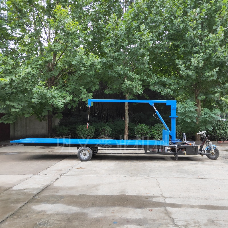 三輪電動平板車隨車吊的特點和優(yōu)勢