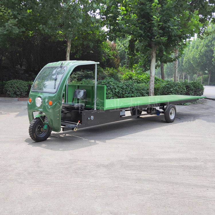 三輪搬運(yùn)電動(dòng)平板裝實(shí)心輪胎的好處