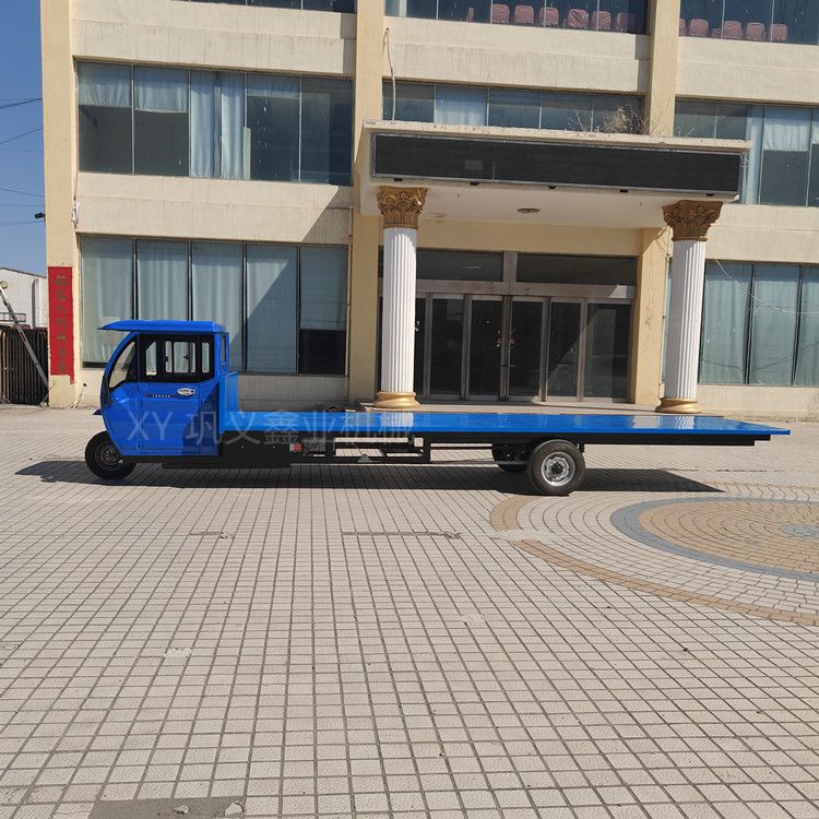 我廠燃油三輪平板車仍有很多用戶在使用